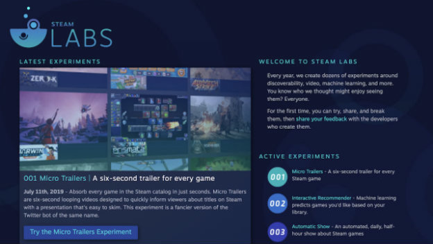 Valve Using Steam Labs For AI Game Recommendations Cheat Code Central valve-using-steam-labs-for-ai-game-recommendations-cheat-code-central